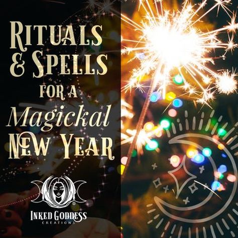 New Years Eve Magick, Spells For New Years Eve, New Year’s Eve Spells, Pagan New Year Traditions, New Years Eve Spells, Witchy New Year Rituals, New Years Eve Rituals Wicca, Pagan New Year Ritual, New Years Witch Ritual