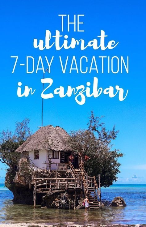 The Ultimate One Week Zanzibar Itinerary (For First Timers) | Ashley Abroad Travel Zanzibar Itinerary, Where Is Bora Bora, Zanzibar Travel, Tanzania Travel, Africa Travel Guide, Africa Destinations, Romantic Travel, East Africa, Africa Travel