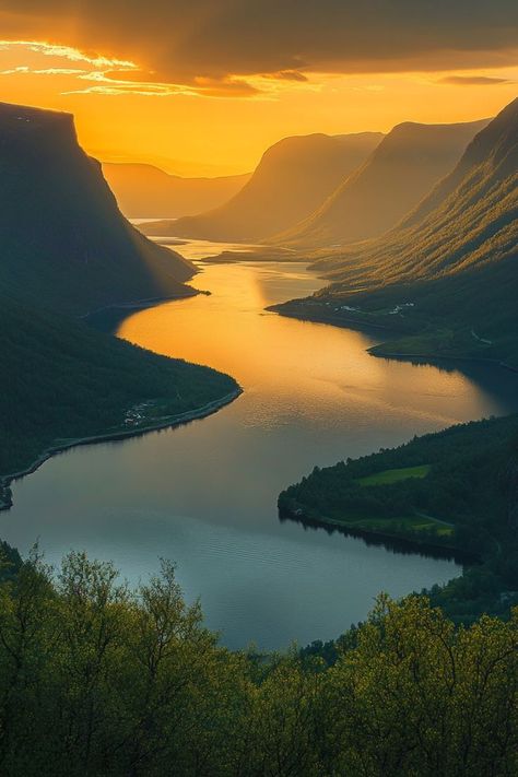 Experience the Midnight Sun in Norway🌞 Visit Norway in summer to witness the midnight sun. Enjoy endless daylight for outdoor activities like hiking, kayaking, and exploring fjords. 🌿🌅 #MidnightSun #SummerTravel #Norway #Fjords Norway In Summer, Norway Summer, Norway Fjords, Summer Hike, Visit Norway, Midnight Sun, The Midnight, Summer Travel, In Summer