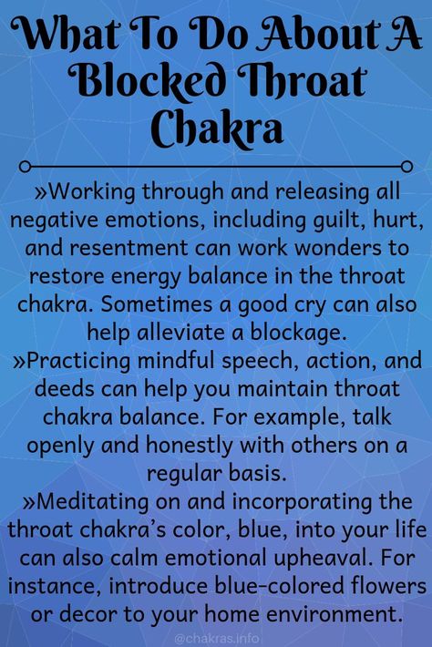 The Throat Chakra, Chakra Mantra, Throat Chakra Healing, Chakra Health, Learn Reiki, Chakra Affirmations, Chakra System, Chakra Yoga, Reiki Master