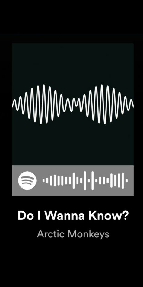 Arctic Monkeys Spotify Code, Money Songs, Spotify Codes, Spotify Code, Do I Wanna Know, Artic Monkeys, Pretty Music, I Want To Know, Alex Turner