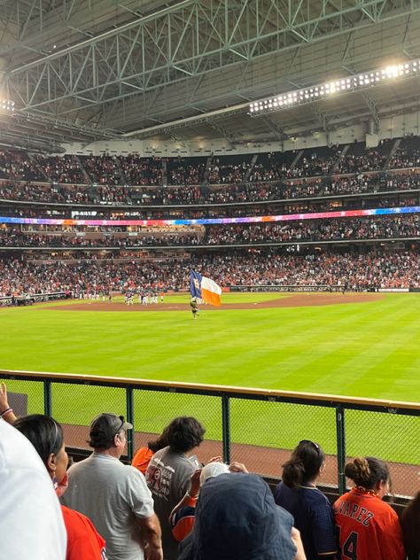 Baseball Game Aesthetic, Vision Board Activity, Astros Game, Game Aesthetic, Astros Baseball, Motivation Board, Baseball Game, Baseball Games, Live Life