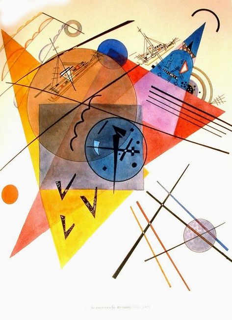 ARTE PARA NIÑOS: Kandinsky y la Abstracción al alcance de los más pequeños - RZ100arte Kandinsky Art, Abstract Words, Wassily Kandinsky, Henri Matisse, Art Moderne, Art Abstrait, Art History, Painting & Drawing, Lovers Art