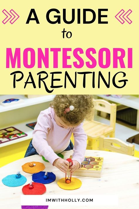 Montessori parenting is perfect for families who want to raise independent kids who thrive. Discover the strategies of Montessori parenting today! #parentingtips What Is Montessori, Independent Toddler, Montessori Nursery, Montessori Parenting, Parenting Challenge, Montessori Home, Empowering Parents, Toddler Montessori, Baby Montessori