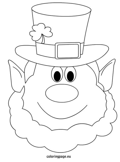 Related coloring pagesSaint Patrick's Day - ShamrockShamrock with Hat Coloring PageShamrock Shamrock templateShamrock templatesSt. Patrick's Day - ShamrockSt Patrick's Day HatFree St Patrick's Day HatSt. Patrick's Day cockade... Leprechaun Coloring Page, Sant Patrick, St Patricks Day Pictures, St Patricks Day Crafts For Kids, San Patrick, St Patrick Day Activities, March Activities, Leprechaun Hats, St Patrick's Day Crafts