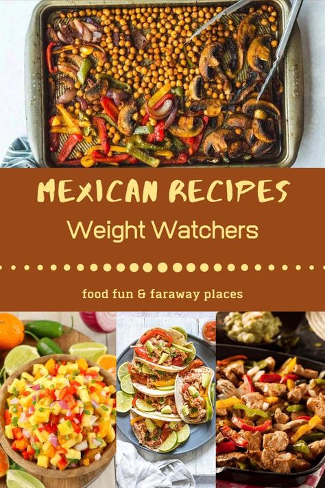 Love Mexican and think you can't have it while on Weight Watchers? Oh yes you can! #weightwatchersdinners #weightwatchersmexican #MexicanWW #WWMexicanFood Weight Watchers Mexican Recipes, Weight Watchers Mexican, Mexican Dinners, Mexican Appetizers, Mexican Dinner, Low Cal Recipes, Weight Watchers Dinner Recipes, Delish Recipes, Weekly Menu