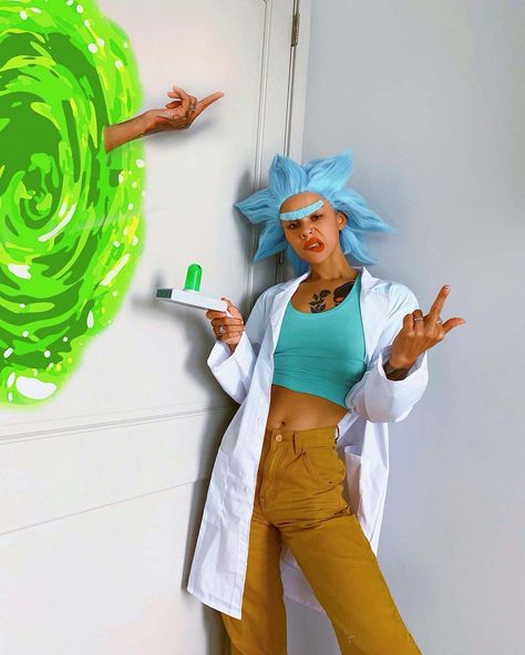 Rick From Rick And Morty, Rick And Morty Costume, Morty Costume, Halloween Queen, Halloween Costume Outfits, Holiday Themes, Couples Costumes, Rick And Morty, Halloween Costumes