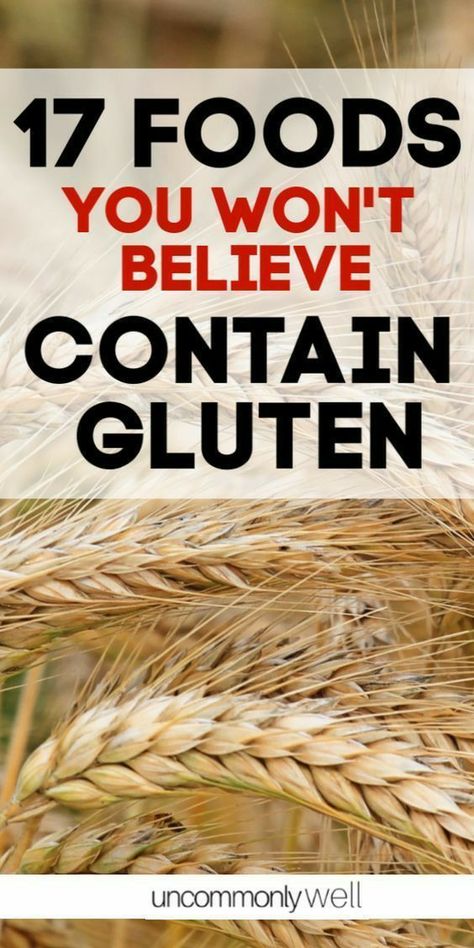 Foods Containing Gluten, Gluten Free Cornbread Recipe, Gluten Free Food List, Foods That Contain Gluten, Hidden Gluten, Gluten Free Gravy, Gluten Free Info, Going Gluten Free, Gluten Free Living