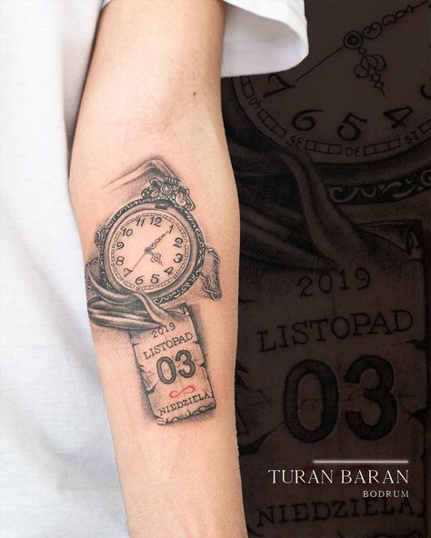 father son tattoo memory clock tattoo dead time realistic turan baran bodrum tattoo Realistic Clock Tattoo, Tattoo Memory, Tattoo Father, Father Son Tattoo, Son Tattoo, Father Tattoos, Tattoo For Son, Clock Tattoo, Father Son