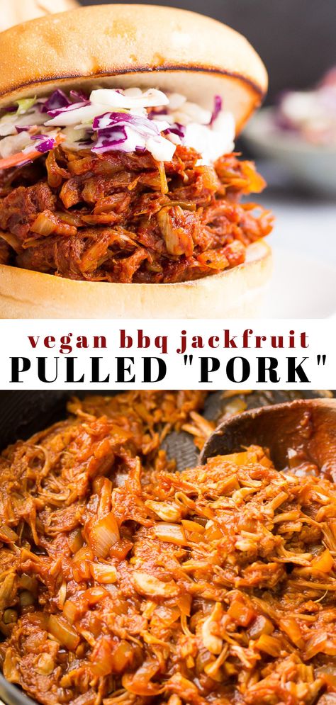 Jackfruit Vegan Recipes, Classic Sandwiches, Wraps Vegan, Jackfruit Pulled Pork, Bbq Jackfruit, Jackfruit Recipes, Vegan Instant Pot Recipes, Vegan Recipes Plant Based, Quick Vegan Meals