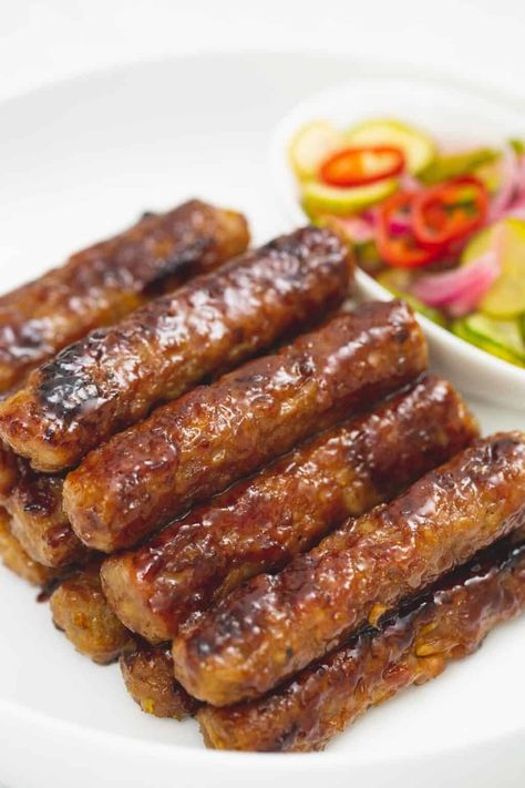 Skinless Longganisa (Filipino Sausage) - Recipes by Nora Filipino Sausage Recipe, Chicken Longganisa Recipe, Smoked Italian Sausage, Longaniza Recipe, Longganisa Recipe, Longanisa Recipe, Skinless Longganisa, Best Filipino Recipes, Cooking Sausage