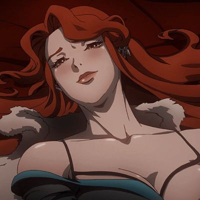 Lenora Castlevania, Redhead Vampire, Castlevania Portrait, Lenore Castlevania, Carmilla Castlevania, Castlevania Art, Belmont Castlevania, Elf Woman, Castlevania Wallpaper