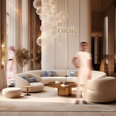 Concept The Dior Hotel from @prordcompany offers an oasis of privacy and relaxation surrounded by nature, inspired by the brand's aesthetics and design.
The architectural forms of the hotel combine minimalism and sophistication, with every detail thought out to the smallest detail. Dior Hotel, Dior Office, Dior Spa, Dior Luxury, Spa Lounge, Vision 2024, Spa Interior Design, Clinic Interior Design, Spa Interior