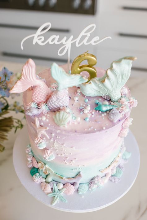 A Beautiful Under the Sea Mermaid Party for Kaylie & Claire • Beijos Events Under The Sea Mermaid Cake, Under The Sea Fourth Birthday, Oneder The Sea Smash Cake, Under The Sea Birthday Cake Girl, Under The Sea Turning 3, Under The Sea Birthday Party, Under The Sea Birthday Cake, Under The Sea Pastel Party, Under The Sea Cake