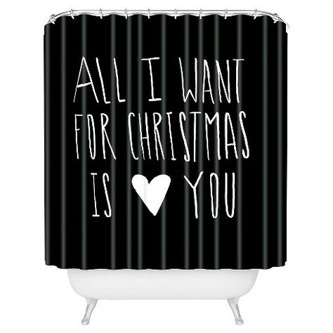 Shower Curtain Black, Billy B, Black Curtains, All I Want For Christmas, Love Quotes For Her, Boyfriend Quotes, Cute Love Quotes, Romantic Love Quotes, Deny Designs