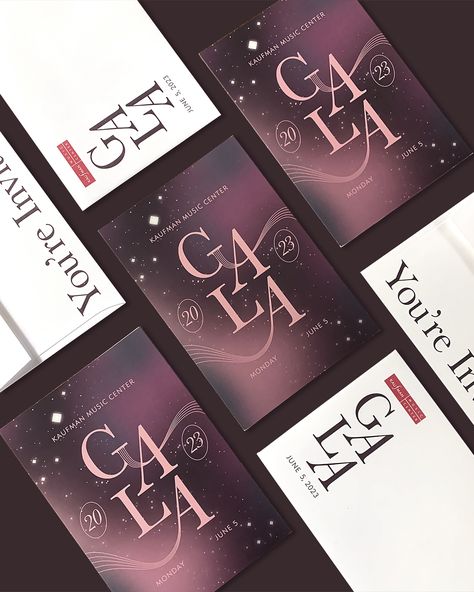 Gala Save The Date Design, Awards Invitation Design, Modern Gala Invitation, Gala Program Design, Ball Invitation Design, Gala Logo Design, Gala Save The Date, Save The Date Event Design, Gala Graphic Design