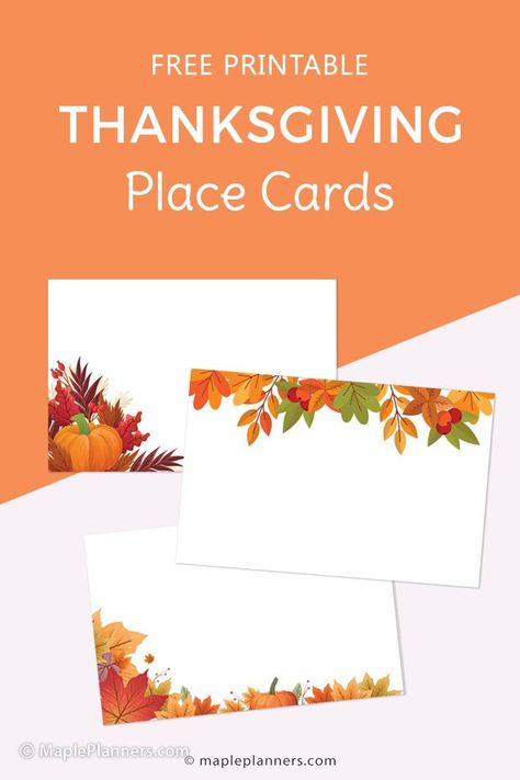 Free Printable Thanksgiving Place Cards Watercolor Thanksgiving Place Cards, Name Cards For Thanksgiving Dinner, Free Printable Thanksgiving Table Place Cards, Placecards Thanksgiving Free Printable, Thanksgiving Name Place Cards Printable Free, Thanksgiving Seating Cards, Free Printable Thanksgiving Place Cards, Thanksgiving Printables Free Templates, Thanksgiving Name Place Cards Diy