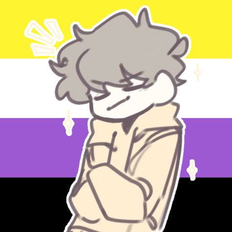 Kidcore Pfp, Non Binary Aesthetic, Non Binary Pride, Lgbt Flag, Funny Iphone Wallpaper, Gay Aesthetic, Flag Icon, Lgbt Art, Non Binary