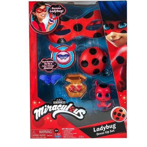 Miraculous Ladybug Dress, Miraculous Earrings, Ladybug Mask, Miraculous Ladybug Toys, Bug Toys, Ladybugs Movie, Ladybug Dress, Tikki Y Plagg, Homemade Books