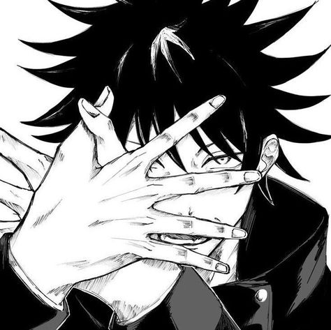 An Anime, Jujutsu Kaisen, Anime Character, Jujutsu, Black Hair, Black And White, Twitter, Anime, Hair