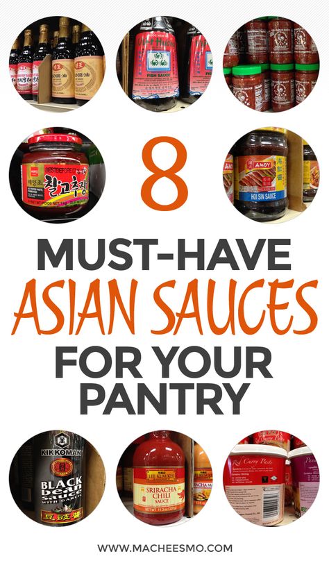 Eight Essential Asian Sauces that every pantry should have. You can make a huge variety of Asian dishes and spice up your normal cooking with these common eight sauces! Tube Photography, Asian Sauces, Sauce Au Poivre, Asian Seasoning, Learning To Cook, Asian Spices, Asian Sauce, Asian Grocery, Asian Inspired Recipes