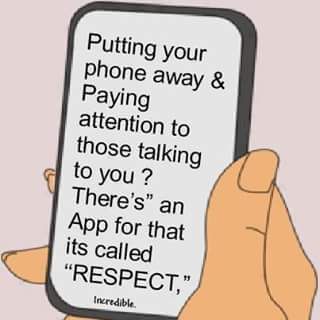 The cell phone messages people use on their cell phones -- can create misunderstandings And if they cared about being with family, listening to and playing with their littles --they would put away their phones, at least when it is family time. Cell Phone Quotes, Put Your Phone Down, Phone Humor, Respect Quotes, Phone Quotes, It Goes On, Quotable Quotes, Talking To You, Life Lessons