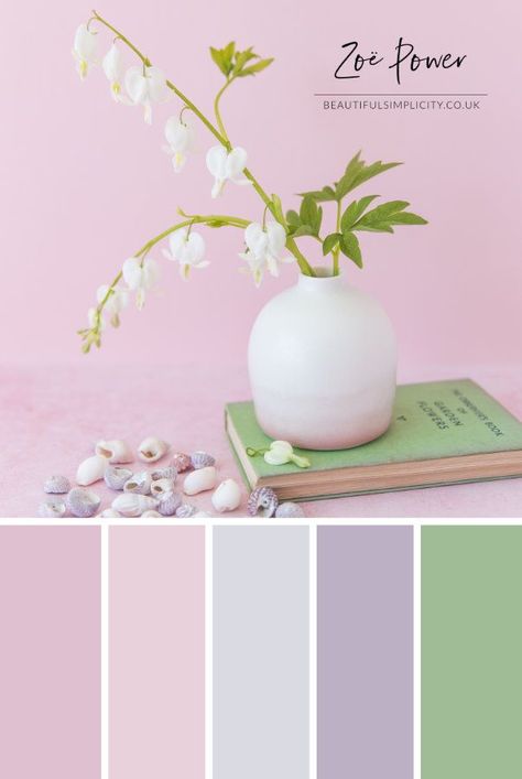 Fictional Houses, Pink And Green Colour Palette, Colour Crush, Paint Inspo, Purple Pink Color, Purple Color Palettes, Color Schemes Colour Palettes, Pink Palette, Ombre Pink