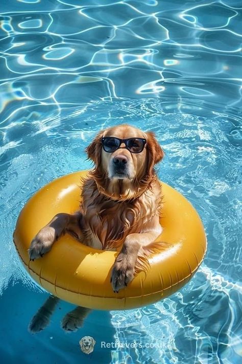 Summer Puppy, Preppy Dog, Golden Retriever Funny, Cute Dogs Images, Images Kawaii, Cute Small Animals, Cute Dog Photos, Cute Animals Puppies, Very Cute Dogs