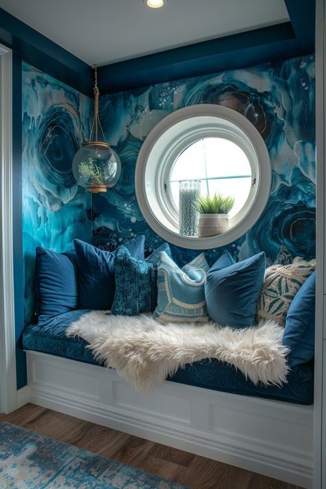 29 Boho Coastal Bedroom Ideas for a Breezy, Beachy Haven 25 Ocean Inspired Bedroom, Beach House Decorating Ideas, Beach House Decorating, Boho Coastal Bedroom, Immersive Environment, Alcove Ideas, Coastal Bedroom Ideas, Purple Bedroom Decor, Boho Beach House