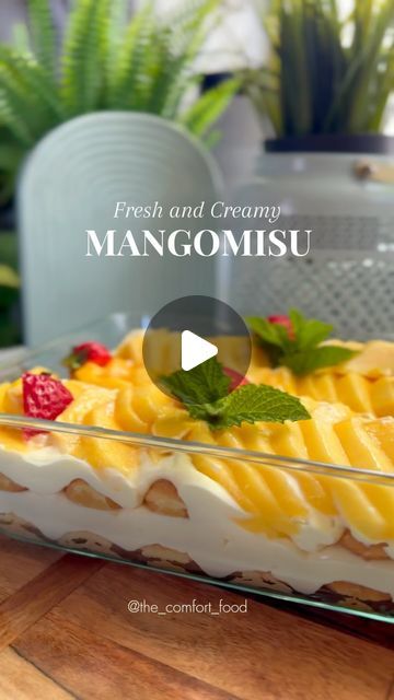 Mango Dessert Ideas, Mango Tiramisu, Fruit Tiramisu, Mango Trifle, Mango Desert, Easy Mango Desserts, Mango Tiramisu Recipe, Mango Desserts, Shot Glass Desserts