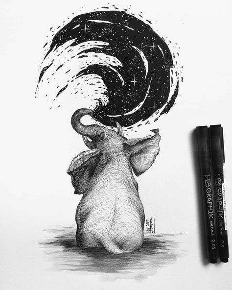 Daniela Sarbakova on Instagram: “Here is my drawing for @inktober. I really enjoyed drawing an elephant, this is my second time and I see great improvement from last year.…” Elephant Ink Drawing, Elephant Sketches, Screen Printing Shirts Design, Elephant Sketch, Illustration Tattoo, Daily Sketch, Elephant Drawing, Design Drawings, Daily Drawing