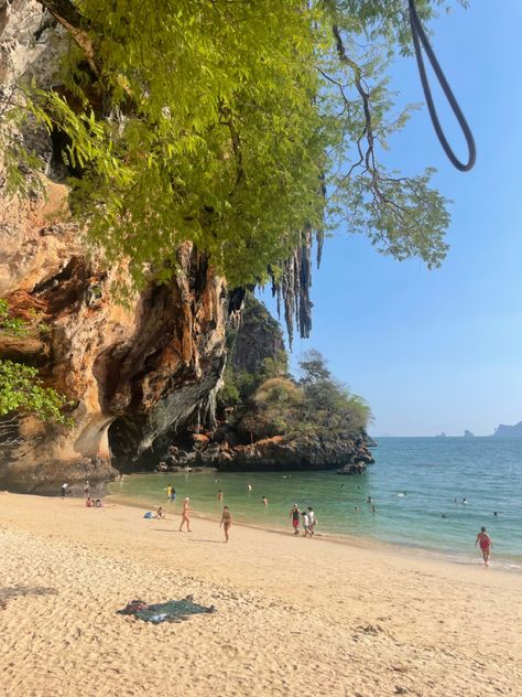 Beach in Railey, Phra Nang Cave beach, literally heaven, in Krabi, Thailand Tonsai Beach Thailand, Krabi Thailand, Travel South, Krabi, East Asia, Southeast Asia, Laos, Cambodia, Bali