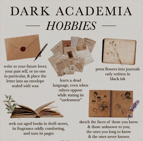 Dark Academia Hobbies, Dark Academia Things, Dark Acadamia, Dark Academia Style, Academia Aesthetics, Dark Academy, Ink Lettering, Chaotic Academia, Aesthetic Dark Academia