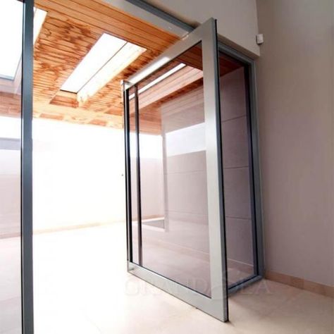 Best Commercial Entrance Interior Black Aluminum Glass Center Pivot Doors China,Commercial Entrance Interior Black Aluminum Glass Center Pivot Doors Suppliers | Cngrandsea.com Pivot Doors Entry, External Glass Doors, Glass Front Entry Doors, Commercial Glass Doors, Doors Aluminium, Glass Entrance Doors, Aluminium Glass Door, Double Door Entrance, Glass Exterior