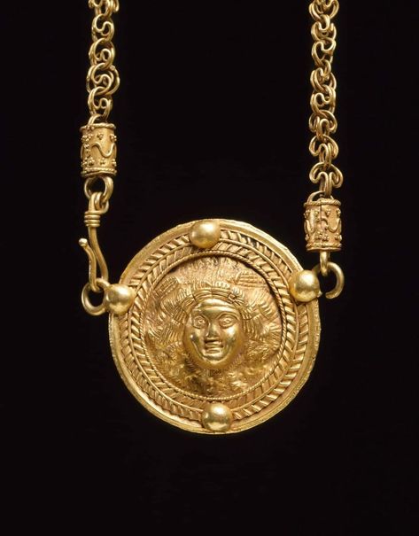 Medusa Medallion, Gorgon Medusa, Byzantine Gold, Roman Jewelry, Gold Jewellry, Greek Jewelry, Ancient Jewelry, Coin Jewelry, Ancient Romans