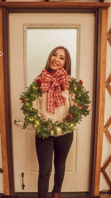 Anh Lin on Instagram: "This makes for such a fun family activity during the holidays! ☺️ I can’t wait to see your own renditions of this “ugly Christmas sweater”! Heheh #DIY #christmas #christmasDIY #holidayseason #christmasdecor #uglysweater #giftideas" Holiday Party Costume Ideas, Christmas Tree Ugly Sweater Diy, Wreath Ugly Christmas Sweater, Easy Ugly Sweater Ideas Diy, Ugly Christmas Sweater Diy Ideas, Diy Ugly Christmas Sweaters Easy, Ugly Christmas Sweater Outfit Women, Grinch Ugly Christmas Sweater Diy, Christmas Movie Costume Ideas