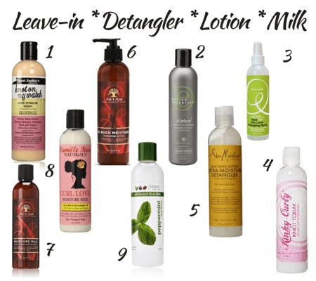 Natural Hair Products Explained Hair Lotion For Natural Hair, As I Am Hair Products, Eden Bodyworks, Aunt Jackie, Detangling Natural Hair, Detangling Spray, Camille Rose, Low Porosity, Best Natural Hair Products