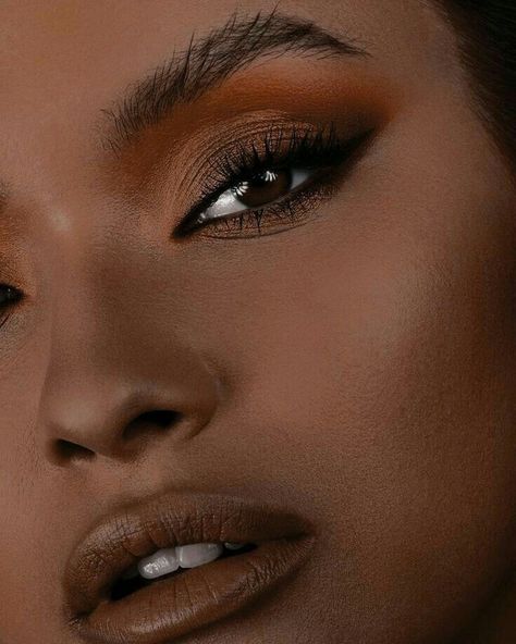 Orange Eyeshadow Looks, Fall Eyeshadow Looks, Glam Eyeshadow, 2021 Makeup, Beauty And Cosmetics, Lip Combos, Mekap Mata, 20 Makeup, Orange Eyeshadow