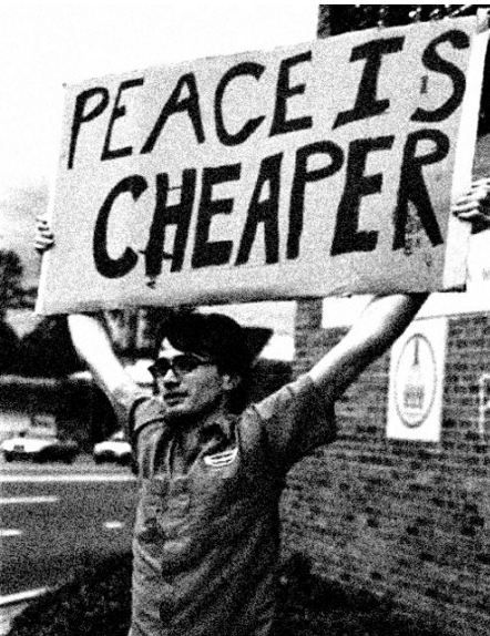 Peace is Cheaper  #spirit #syrup #life #coach #empowering #women #quotes Punk Patches, Give Peace A Chance, Protest Signs, Jeff Buckley, We Are The World, White Photo, Look At You, Spray Painting, A Sign