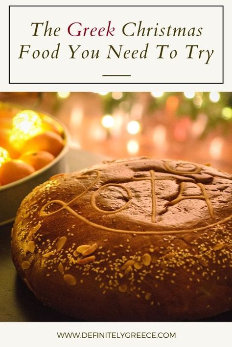 Recipes that have been passed down for generations. This is the food you need to try to experience the joy of Christmas in Greece! If you are here in December, these can’t be missed. Click through for more. #DefinitelyGreece #GreekChristmas #GreekFood #GreekDelicacies Winter Greek Food, Greek Christmas Desserts, Greek Christmas Food, International Christmas Recipes, Greek Christmas Dinner, Greek Christmas Recipes, Christmas In Greece, Christmas Diner, Traditional Christmas Dinner