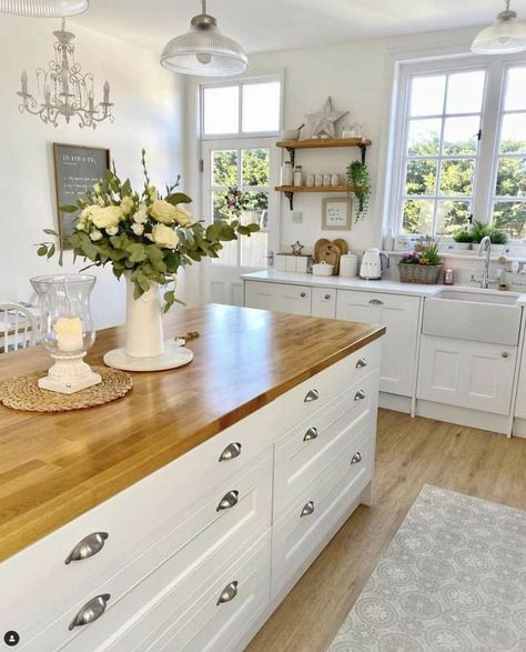 Farm Kitchen, Peak District, Kitchen Diner, Cottage Kitchen, Blue Skies, Open Plan Kitchen, Rustic Modern, Kitchen Designs, Kitchen Mat