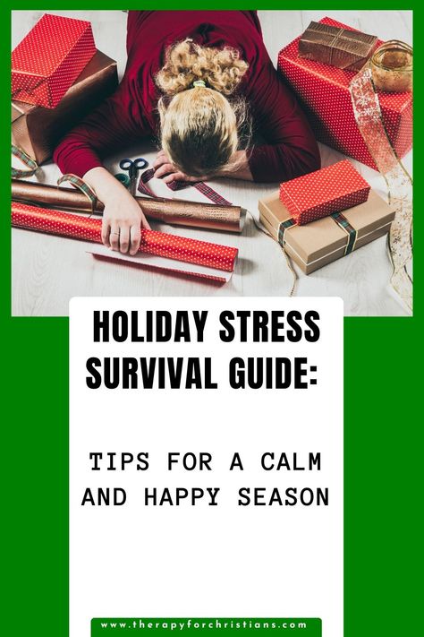 someone stressed out about the holiday Staying Calm, Womens Ministry, Find Peace, Christian Blogs, Survival Guide, Practical Advice, Finding Peace, Festive Season, Festival Season