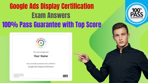 Google Ads Display Certification Assessment Answers 2025 PDF - Certification Helper's Ko-fi Shop - Ko-fi ❤️ Where creators get support from fans through donations, memberships, shop sales and more! The original 'Buy Me a Coffee' Page. Google Skillshop, Pass The Exam, Time Is Valuable, 50 Questions, Exam Answer, Ads Video, Exam Success, Exam Day, Display Advertising