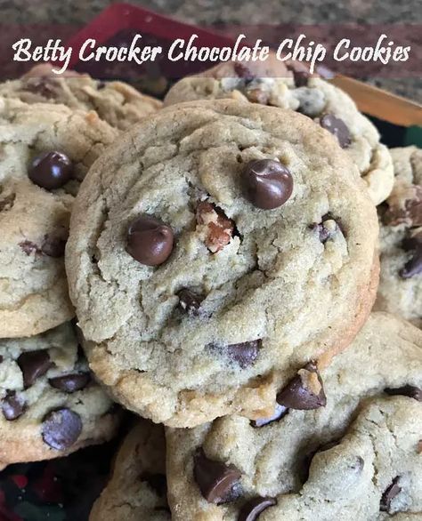 Betty Crocker Chocolate Chip Cookies, Betty Crocker Cookies, Ultimate Chocolate Chip Cookie, Betty Crocker Recipes, Happy Cooking, Choc Chip Cookies, Chewy Chocolate Chip, Best Chocolate Chip Cookie, Oatmeal Chocolate Chip Cookies