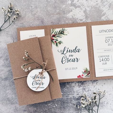 Vintage Winter Wedding, Wedding Invitation Layout, Wedding Photoshoot Props, Creative Wedding Invitations, Country Wedding Invitations, Wedding Invitation Card Design, Wedding Logos, Wedding Card Design, Invitation Card Design