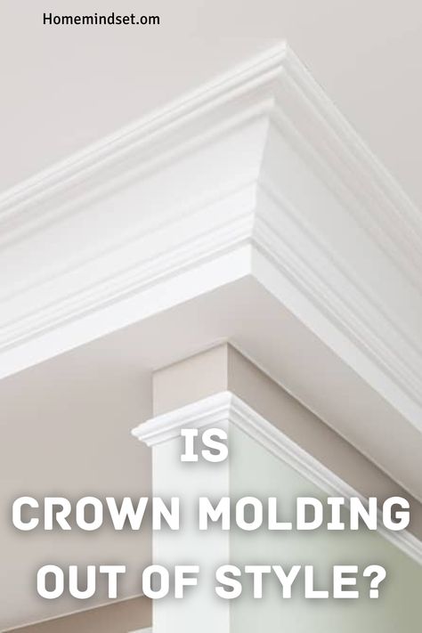 Flexible Crown Molding, Arts And Crafts Crown Molding, Crown Molding Or Not, Craftsman Crown Molding Ceilings, Crown Molding Vs No Crown Molding, Transitional Crown Molding, Colonial Crown Molding, No Crown Molding Ceilings, Adding Crown Molding To Walls