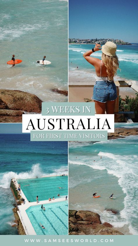 3 Week Australia Itinerary for First-Time Visitors Australia Itinerary, Australia And New Zealand, 3 Weeks, New Zealand, First Time, Australia, Reading