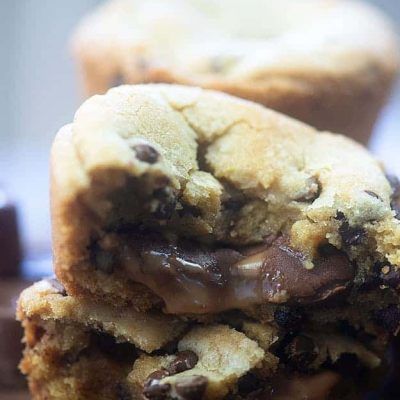 Rolo Stuffed Cookie Cups — Buns In My Oven Buns In My Oven Recipes, Rolo Cookie Cups, Caramel Christmas, Low Carb Cheeseburger Casserole, Low Carb Mexican Food, Muffin Top Pan, Rolo Cookies, Buns In My Oven, Tin Recipes