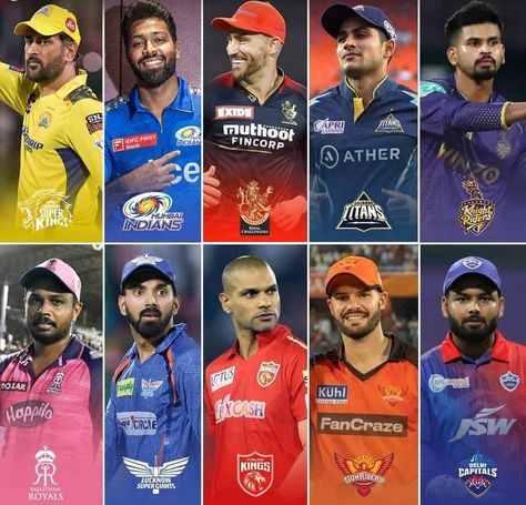 IPL 2024 Teams: Check out the Full Squad list of Each IPL 2024 Team Ipl Auction 2024, Ipl All Team Logo 2024, Ipl Team Logos, Family Shayari, Mumbai Indians Ipl, Gujarat Titans, Cricket Logo, Ipl 2024, Ipl Live