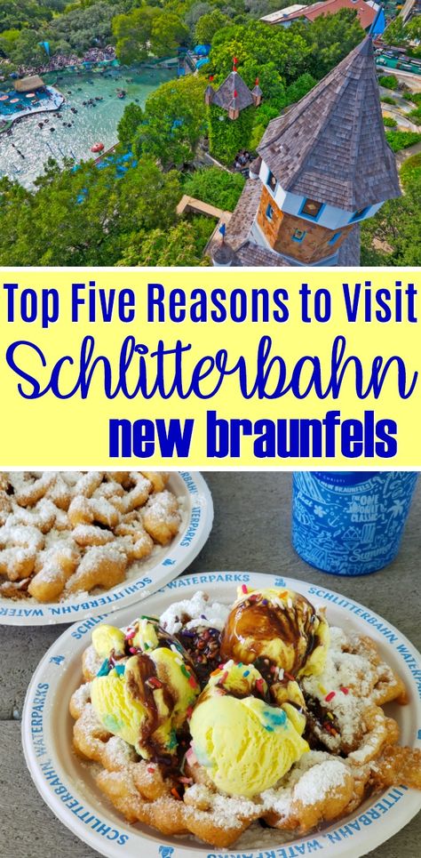 Top Five Reasons to Visit Schlitterbahn New Braunfels — Texas Travel Talk Traditional Texas Food, Schlitterbahn New Braunfels, Hiking In Texas, Explore Texas, Texas Destinations, New Braunfels Texas, Spring Break Destinations, Texas Vacations, Texas Food